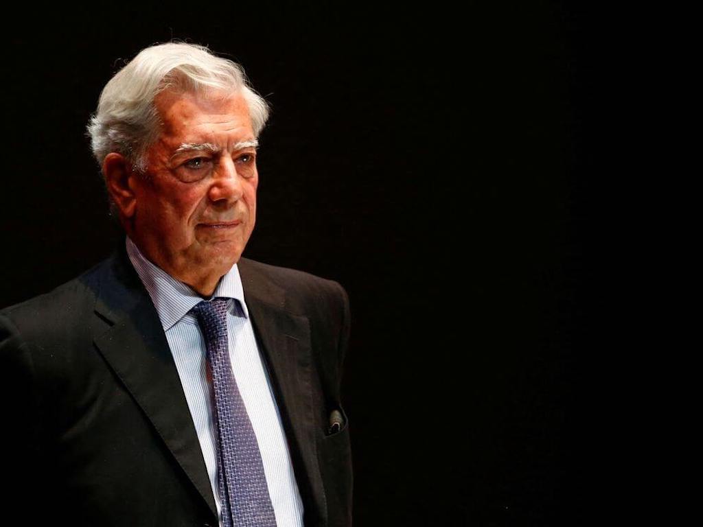 Fotografia d'en Mario Vargas, premi Nobel de literatura
