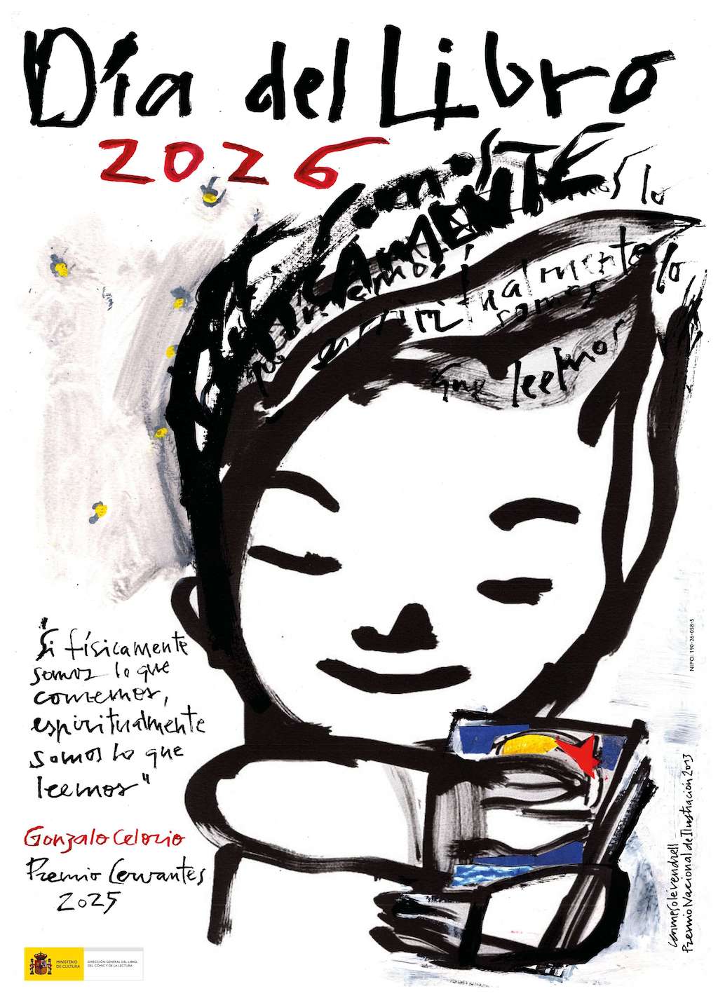 Cartell del Dia del llibre 2026